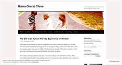 Desktop Screenshot of mamaonetothree.com